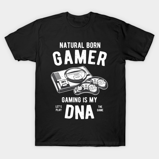 Gamer DNA Gamer Design T-Shirt by Hariolf´s Mega Store